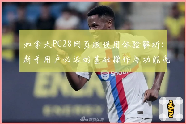 加拿大PC28网页版使用体验解析：新手用户必读的基础操作与功能亮点指南